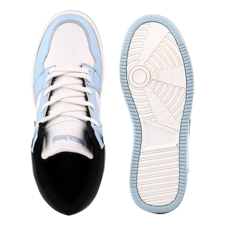 Bacca Bucci Blue Femme High-Top Harmony Sneakers for Women | Best Price UAE